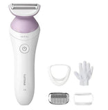 Philips Cordless Lady Wet &amp; Dry Shaver 6000 Pink Includes