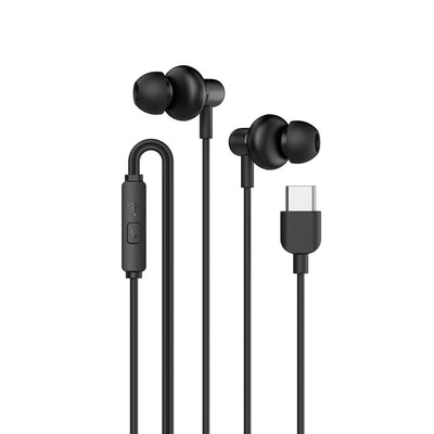 SonicGear Hyperbass Buds 2 Type C Wired Earphones - Desert