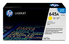 HP 645A CLJ 5500 Yellow Print Cartridge Approximately Cartridge Yield 12 000 PGS
