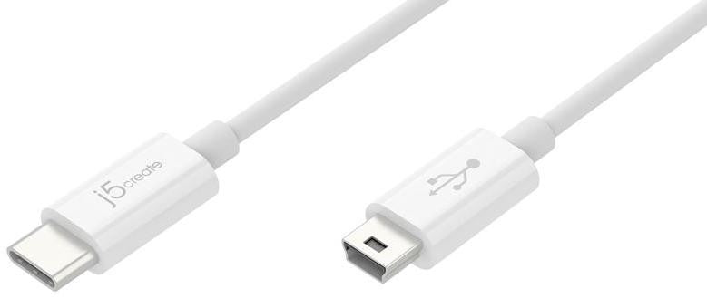 J5 JUCX10 type-C->U2-Mini-1m