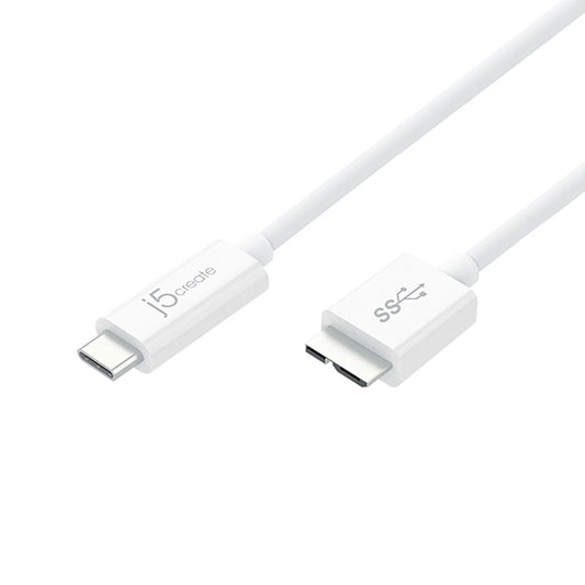 J5 JUCX07 type-C->U3-Micro-b