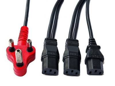3Way power cable - 3.8m Dedica