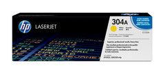 HP 304A Color LaserJet CP2025 Yellow Print Toner Cartidge Prints Approximately 2