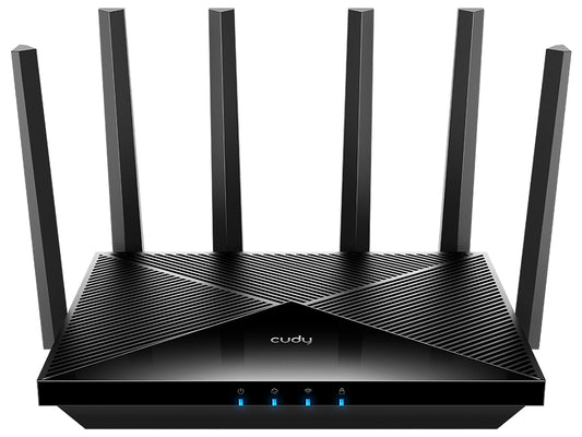 Cudy Dual Band WiFi 7 6500Mbps 5dBi Gigabit Router | WR6500