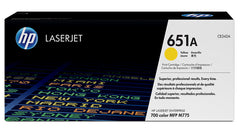 HP 651A LaserJet Enterprise 700 Color MFP M775 Series Yellow Print Toner Catridg