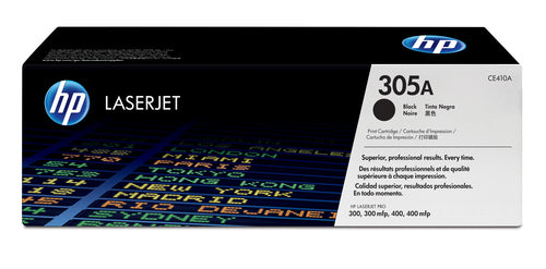 HP 305A Black LaserJet Toner Cartridge for LaserJet Pro 300 and 400 Color Series
