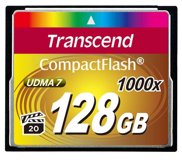 CF 128Gb Transcend 1000x
