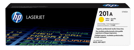 HP 201A Yellow LaserJet MFP M277/M252 Toner Cartridge Yield 1400 PGS