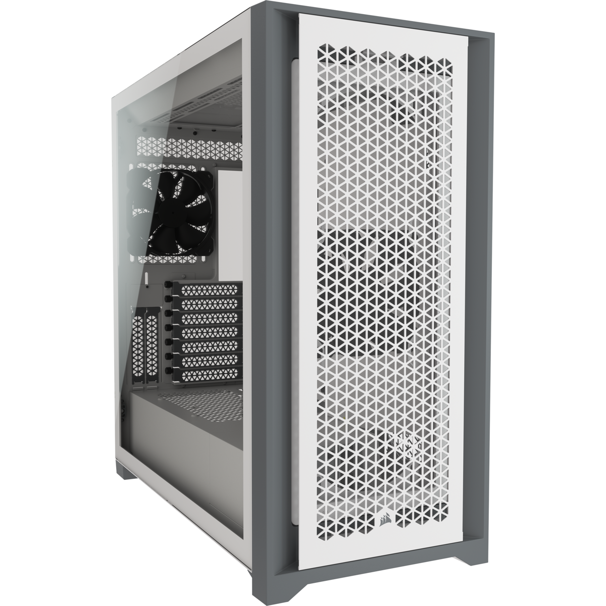 Corsair 5000D Wh+Temper glas