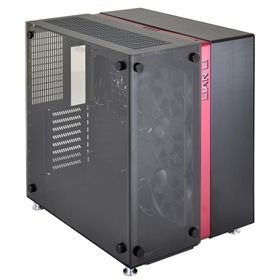 Lian-li pc-o9WRX blk 2x glas