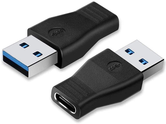 USB Type C (Female) To USB2.0/3.0 (Male) Adapter. (5 pack by Valotronics)