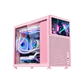 Armaggeddon Tessaraxx Core Vision Micro-ATX Gaming Case - Pink