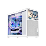 Armaggeddon Tessaraxx Core Vision  Micro-ATX Gaming Case - White