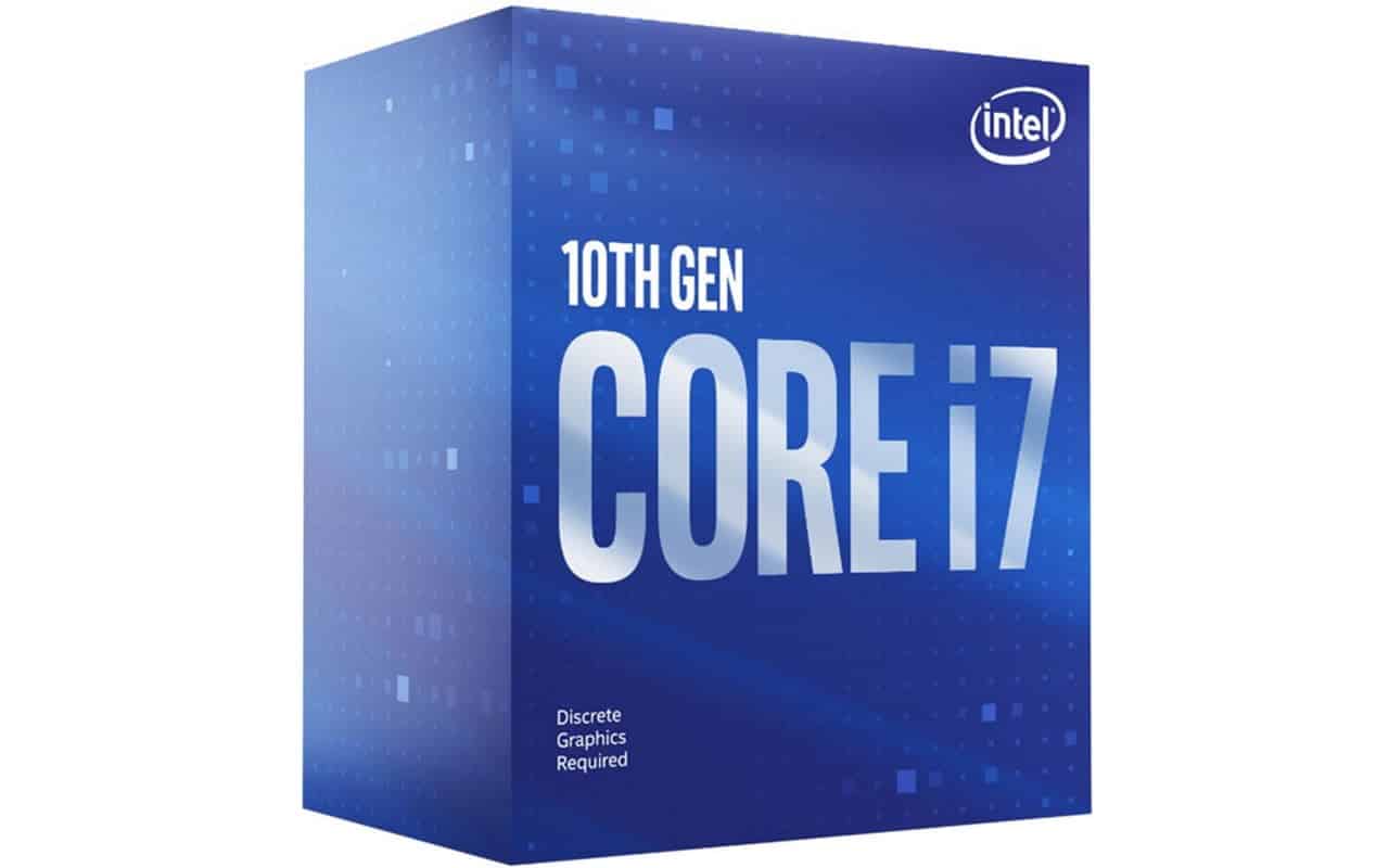 Intel coMet i7-10700K/Ka 8H-