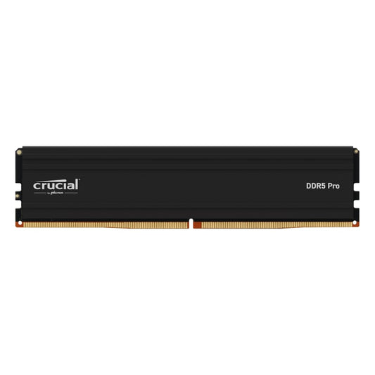 Crucial Pro 16GB DDR5-5600 288pin CL46 1.1V Desktop Memory, Low-Profile heat spreader, Supports Intel XMP 3.0 and AMD EXPO