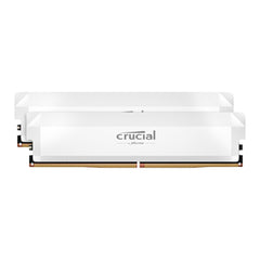 Crucial Pro DDR5 6400MHz 32GB Overclocking Memory Kit - White 