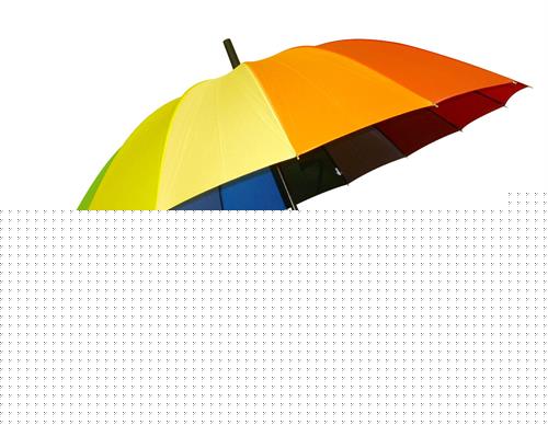 Casey Handheld Large Umbrella Multicolor Retail Box No (2 pack by Valotronics)