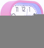 Casey Bedside Square Alarm Clock 12cm Pink (2 pack by Valotronics)