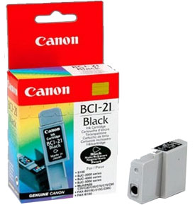Canon bci-21B Blk ink