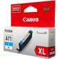 Canon cli-471C Cyan 345p