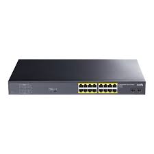 CUDY GS1020PE 18-PORT (16X POE / 2X GBE SFP UPLINK) GIGABIT 200W POE+ SWITCH