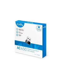 CUDY WU650 AC750 WIFI5 USB 2.0 EXTERNAL ADAPTOR