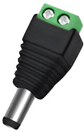 DC CONNECTOR MALE (17 pack by Valotronics)