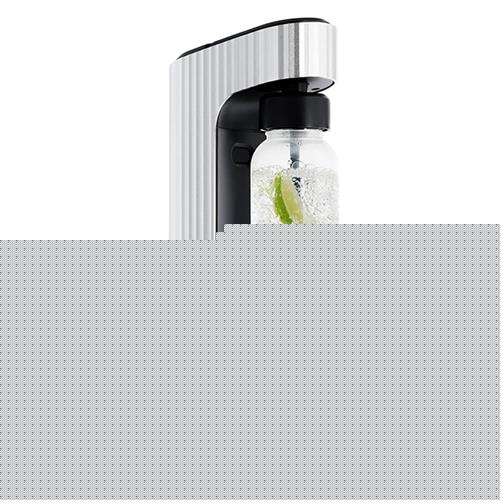 DNA Sparkler Sparkling Water and Beverage Carbonator Silver