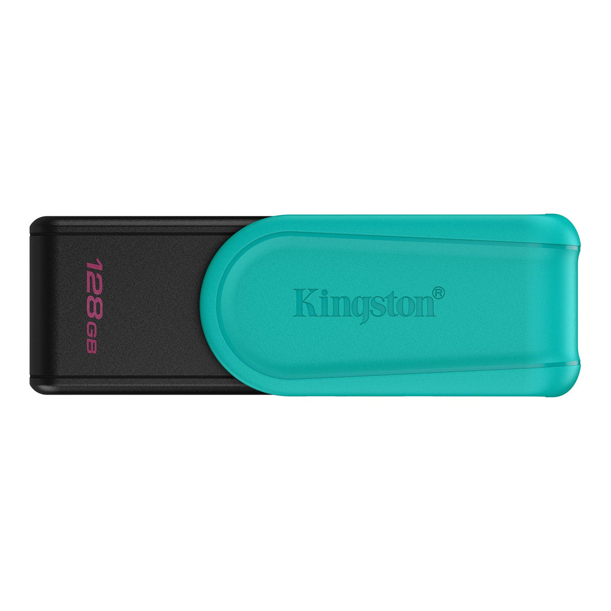 Kingston 128GB Portable USB 3.2 Gen 1 DataTraveler Exodia S (Black/Turquoise)