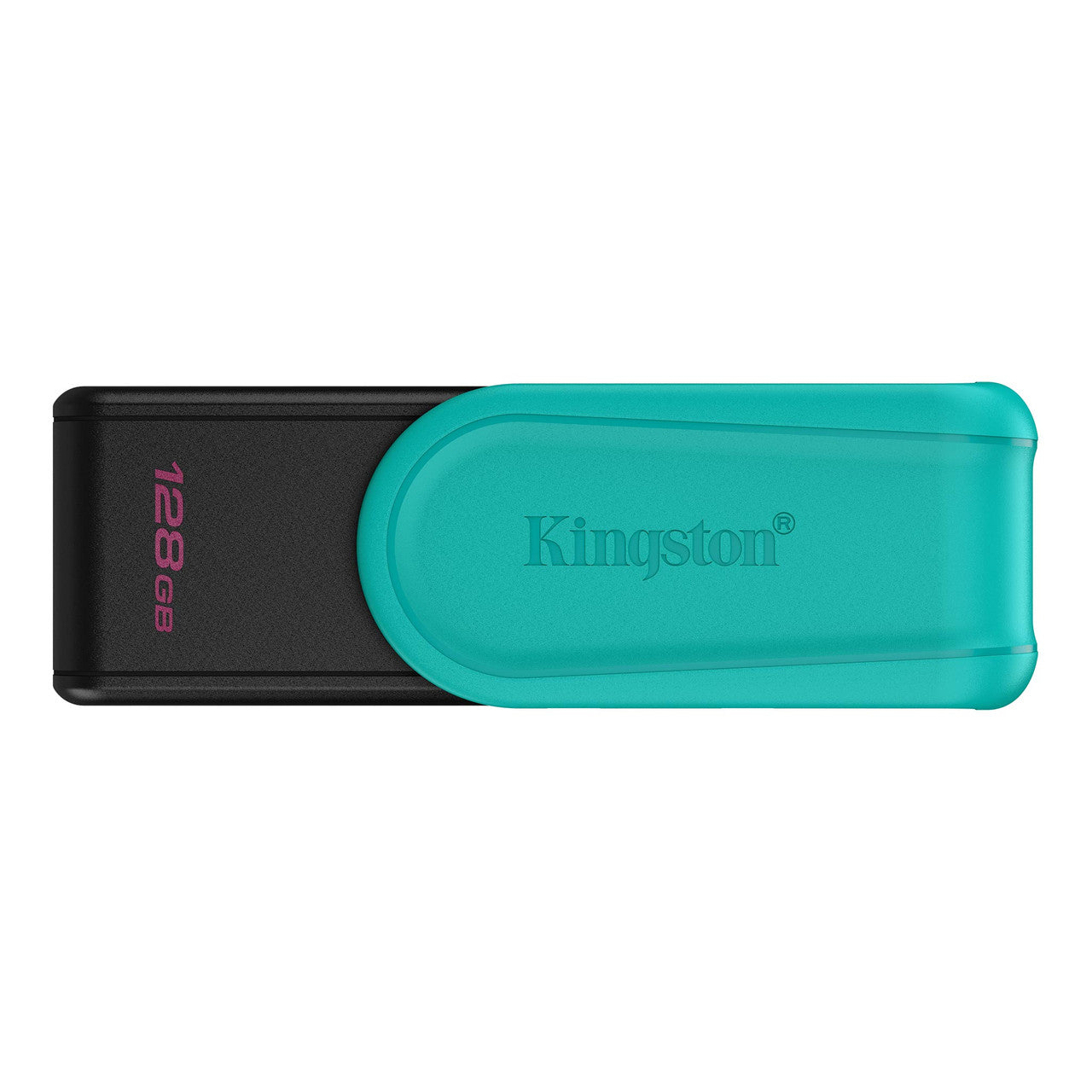 Kingston 128GB Portable USB 3.2 Gen 1 DataTraveler Exodia S (Black/Turquoise)