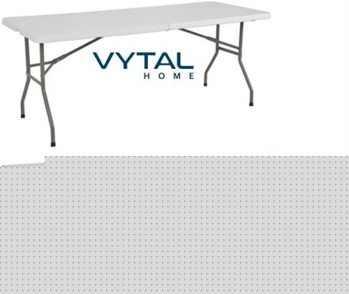 Vytal Foldable Rectangle Trestle Table 1.8 Metres 8 Seater