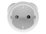 2-Pin Schuko to 16A 3-Pin Adaptor (7 pack by Valotronics)