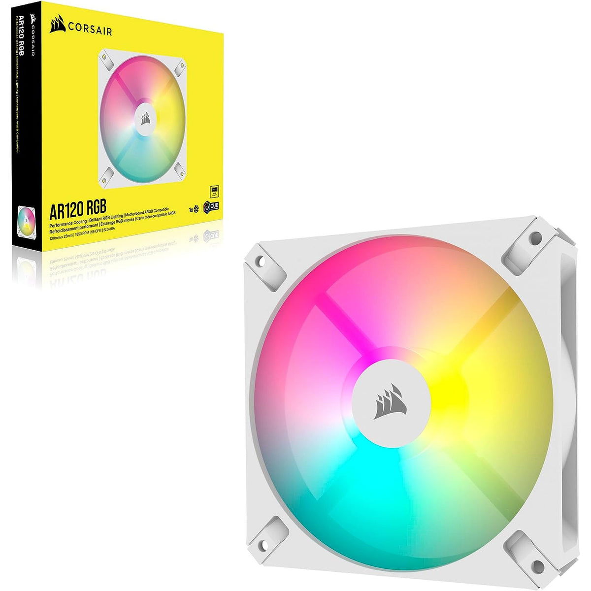 Corsair AR120 iCUE RGB White