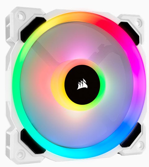 120mm Corsair LL RGB White