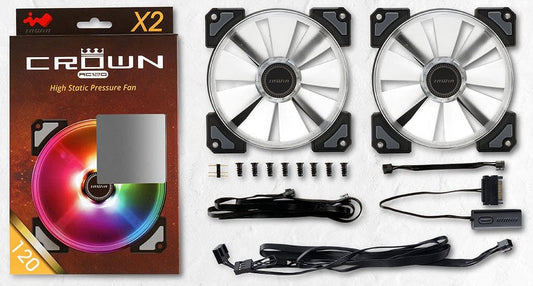 120mm Inwin Crownx2