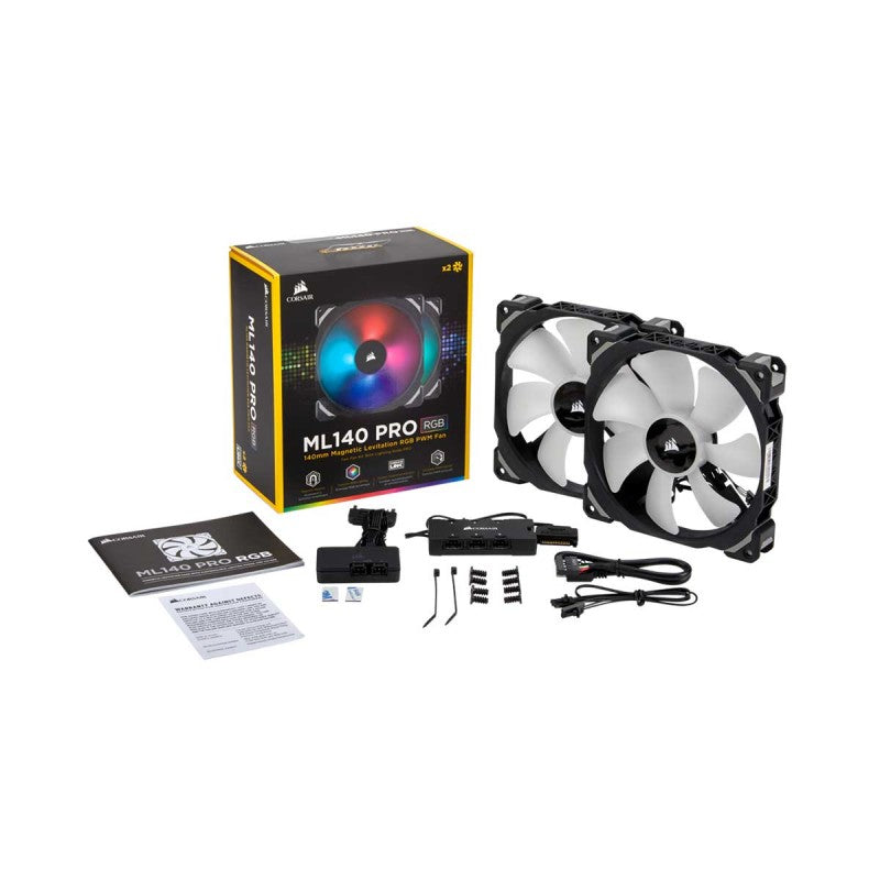 140mm Corsair ML Pro RGBx2+C