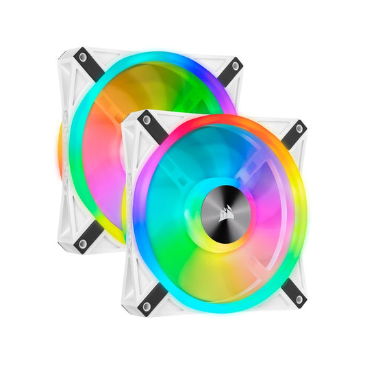 140mm Corsair QL RGBWx2 + Hu