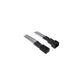 Bitfenix 3pin ext. 90cm Silv