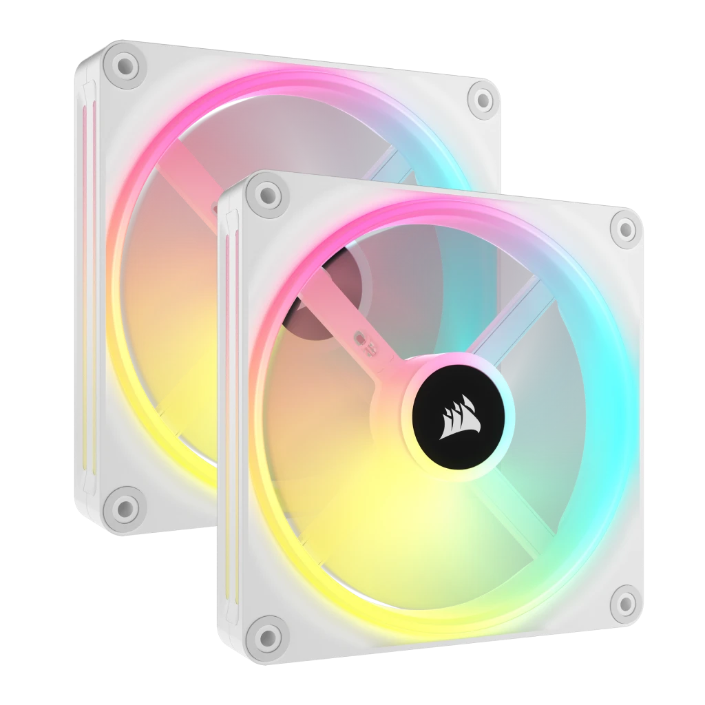QX140 Wh rgb iCUE link x2