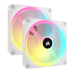 QX140 Wh rgb iCUE link x2