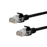 Gizzu Cat6 UTP Fly Lead Ethernet Network Cable 5m – Black (3 (3 (3 (3 (3 (3 (4 (4 (4 pack by Valotronics)