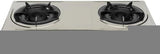 ALVA GAS STOVE 2 PLATE STAINLESS STEEL