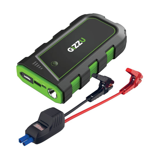 Gizzu GJS16000 2000A 16400mAh Jump Starter - Black