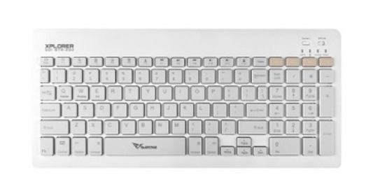 Alcatroz Xplorer Go! BTR-200 Bluetooth and Wireless Keyboard - Mist