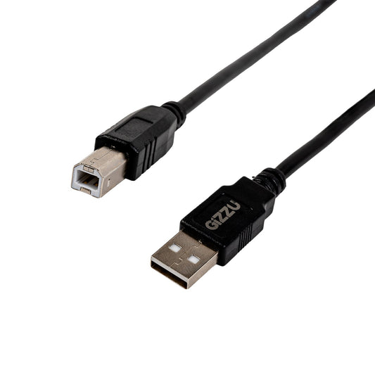Gizzu USB2.0 Printer Cable 1.5M (3 pack by Valotronics)