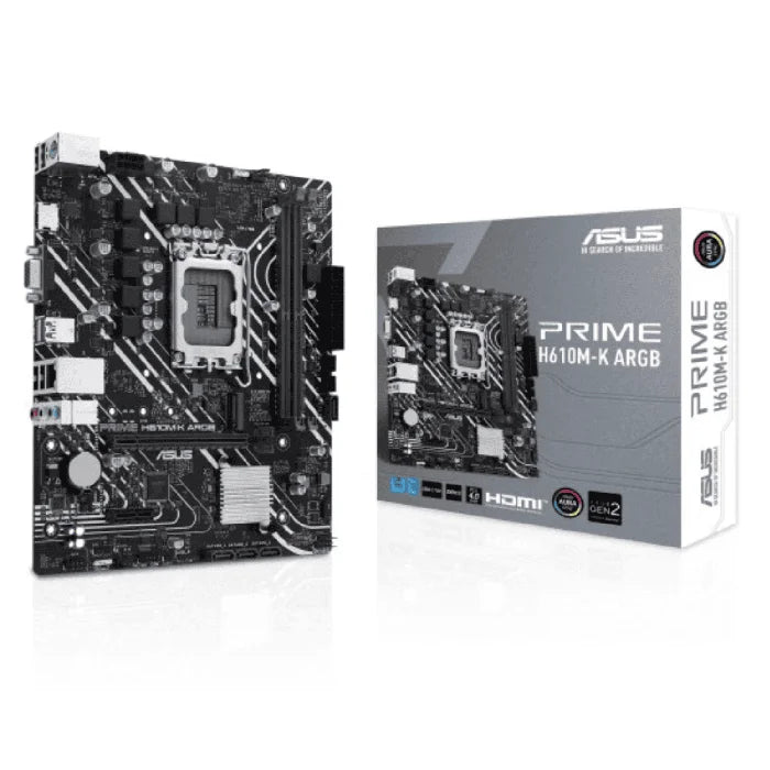 Intel H610 Chipset 12th Gen Core i7 Socket /LGA1700 Micro ATX M/B Ver1.1.