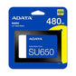 Adata 2.5" 480GB SU650 sata
