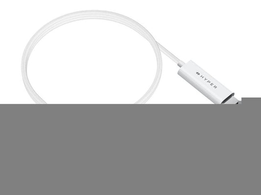 Targus - Hyper 4K USB-C to HDMI Cable - White Share 4K60Hz Content with a Singl