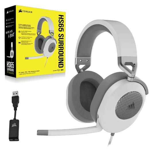 Corsair HS65 surround - Whit