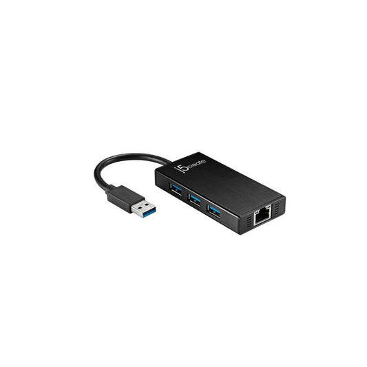 J5 JUH470 3xU3 hub+Lan(gigabit
